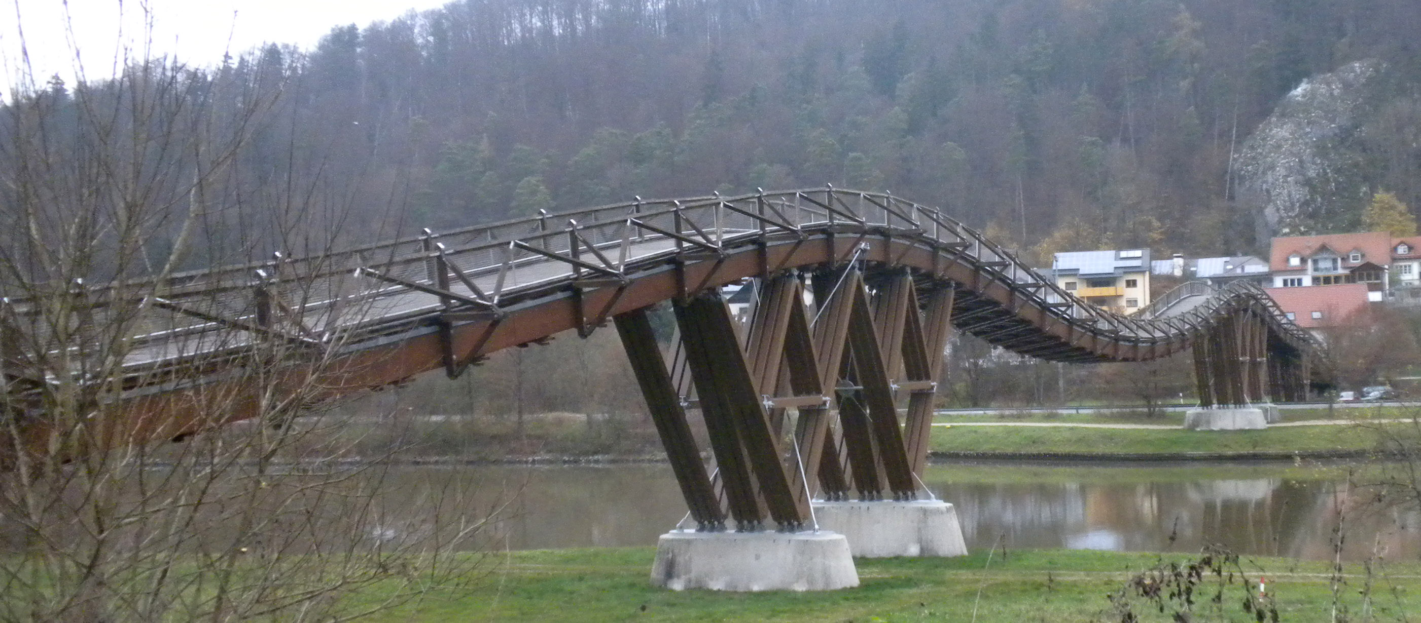 Essing Holzspannbrücke