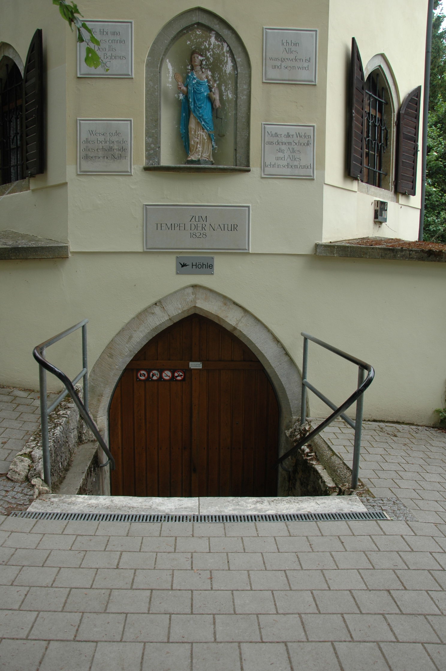Eingang Schulerloch Kelheim